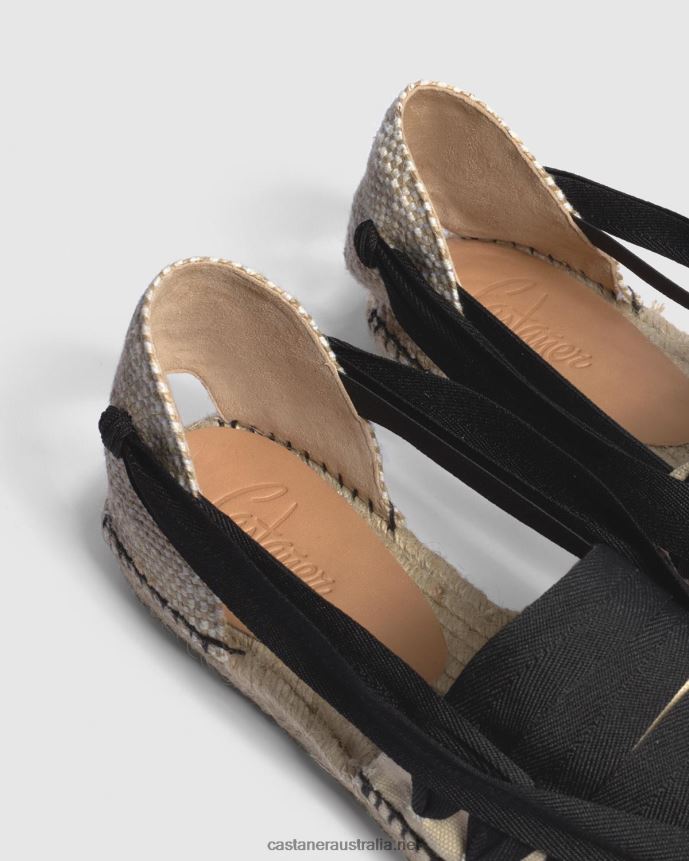 Castaner Men NORMAN/001 L4V4PN434 IVORY/BLACK