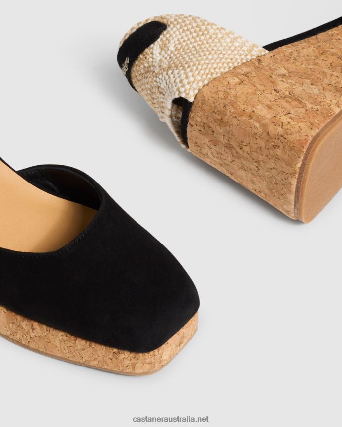 Castaner Women TINA CORK/007 L4V4PN83 BLACK