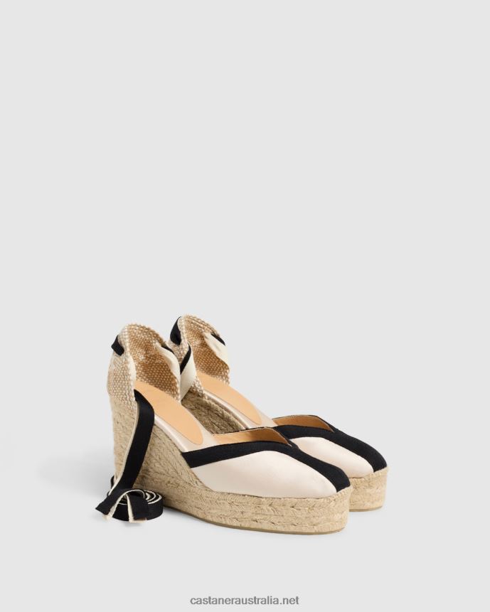 Castaner Women CARMEN/8ED/129 L4V4PN14 CHAMPAGNE/BLACK