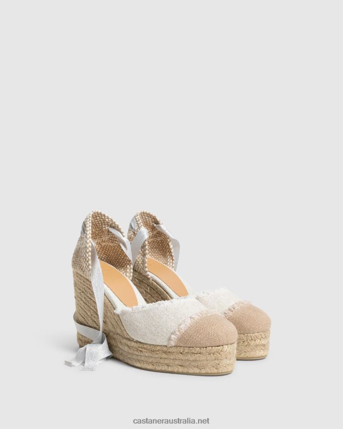 Castaner Women CATALINA/8ED/032 L4V4PN32 WHITE/GOLD