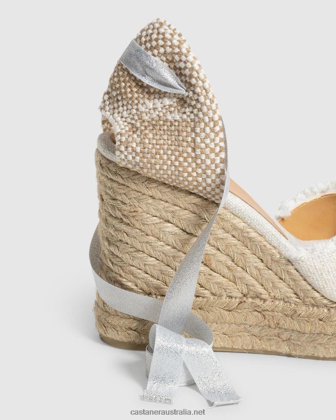 Castaner Women CATALINA/8ED/032 L4V4PN32 WHITE/GOLD