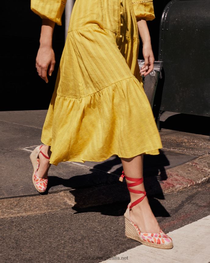 Castaner Women CHIARA WRAP DVF/8/157 L4V4PN74 PINK/MULTICOLOR