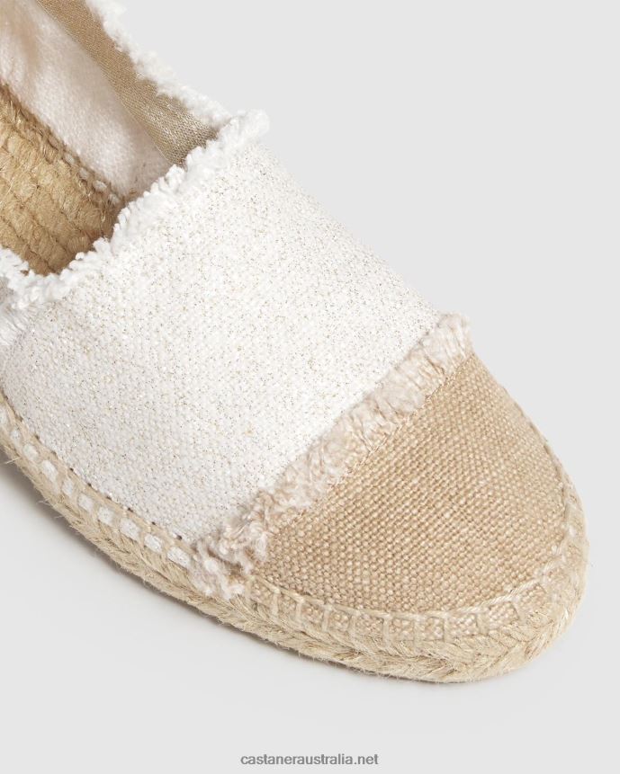 Castaner Women KAMPALA/032 L4V4PN90 WHITE/GOLD