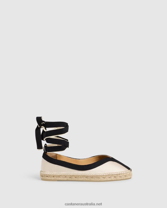 Castaner Women KANU/129 L4V4PN92 CHAMPAGNE/BLACK