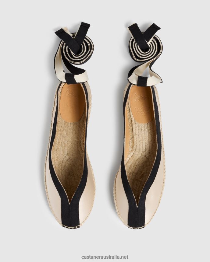 Castaner Women KANU/129 L4V4PN92 CHAMPAGNE/BLACK