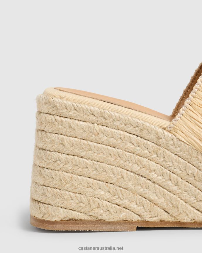 Castaner Women TONIA/141 L4V4PN322 NATURAL/MUSTARD