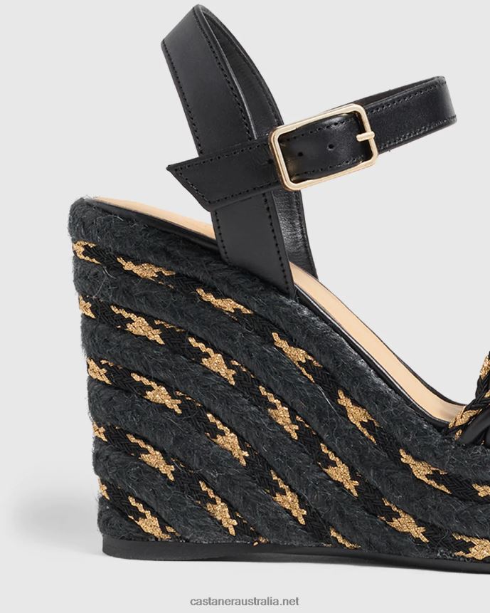 Castaner Women JOAQUINA/136 L4V4PN388 BLACK/GOLD