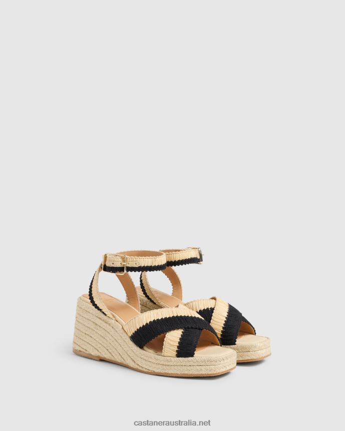 Castaner Women TATIANA/141 L4V4PN398 NATURAL/BLACK