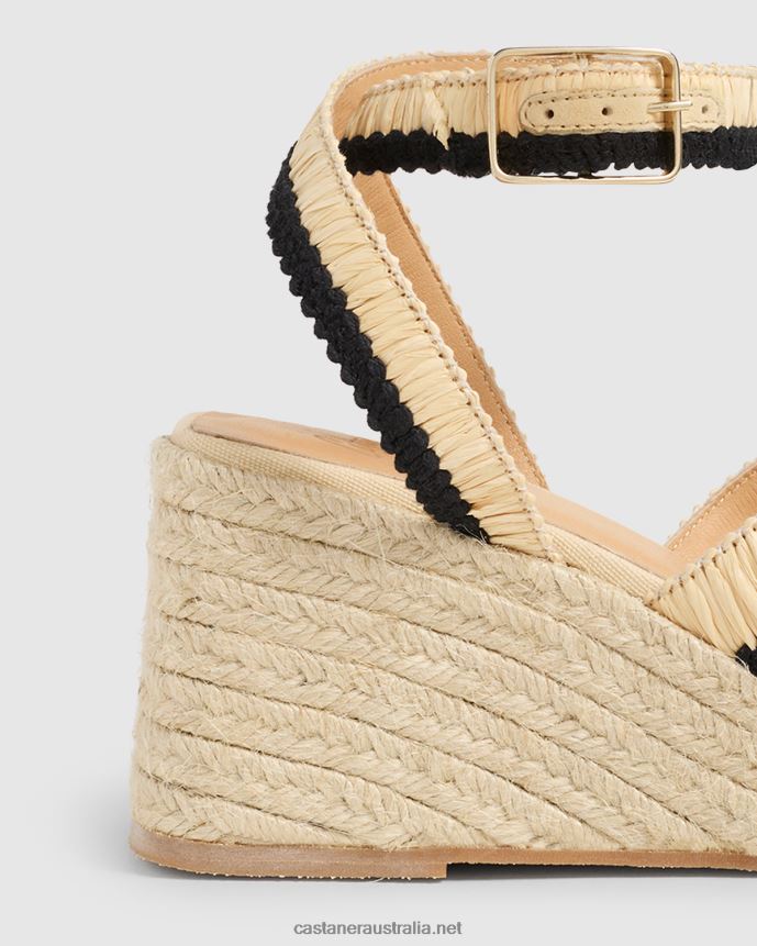 Castaner Women TATIANA/141 L4V4PN398 NATURAL/BLACK