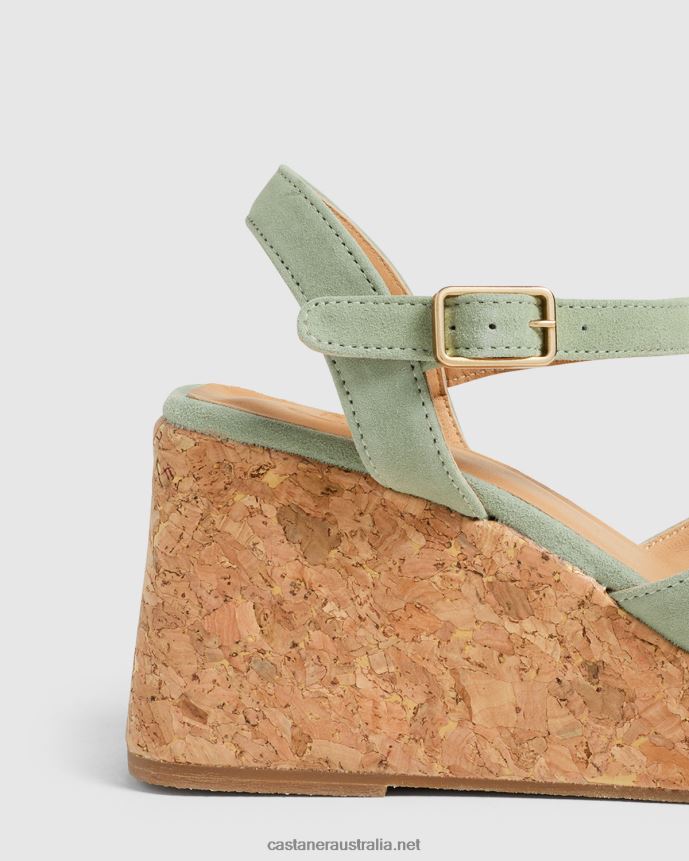 Castaner Women THEA CORK/007 L4V4PN394 GREEN