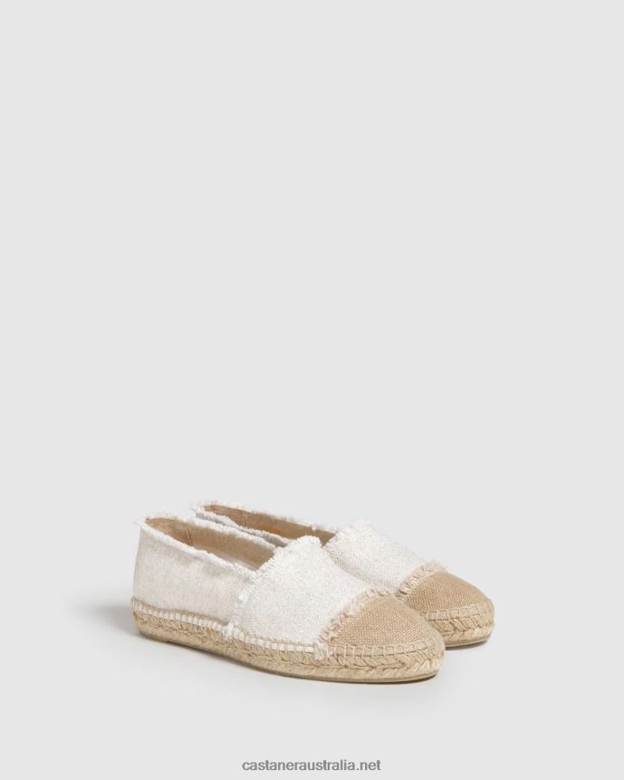 Castaner Women KAMPALA/032 L4V4PN328 WHITE/GOLD