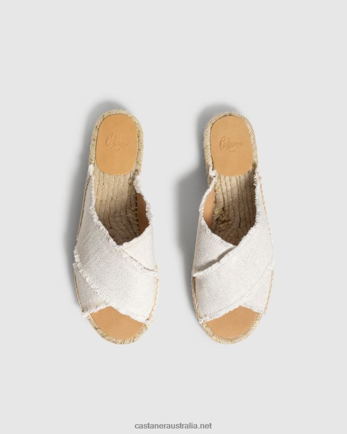 Castaner Women PALMERA/032 L4V4PN404 WHITE/GOLD