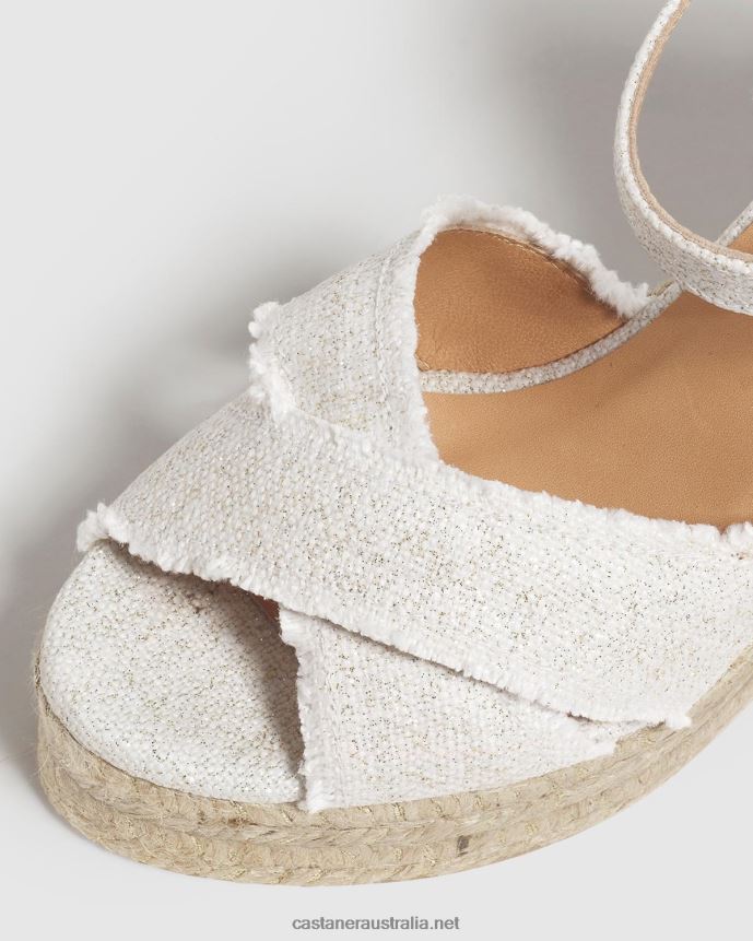 Castaner Women BROMELIAD/8ED/032 L4V4PN137 WHITE/GOLD