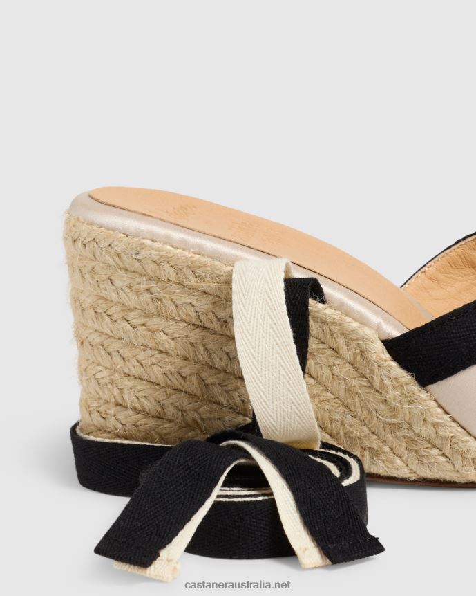 Castaner Women FLORINDA/8/129 L4V4PN153 CHAMPAGNE/BLACK