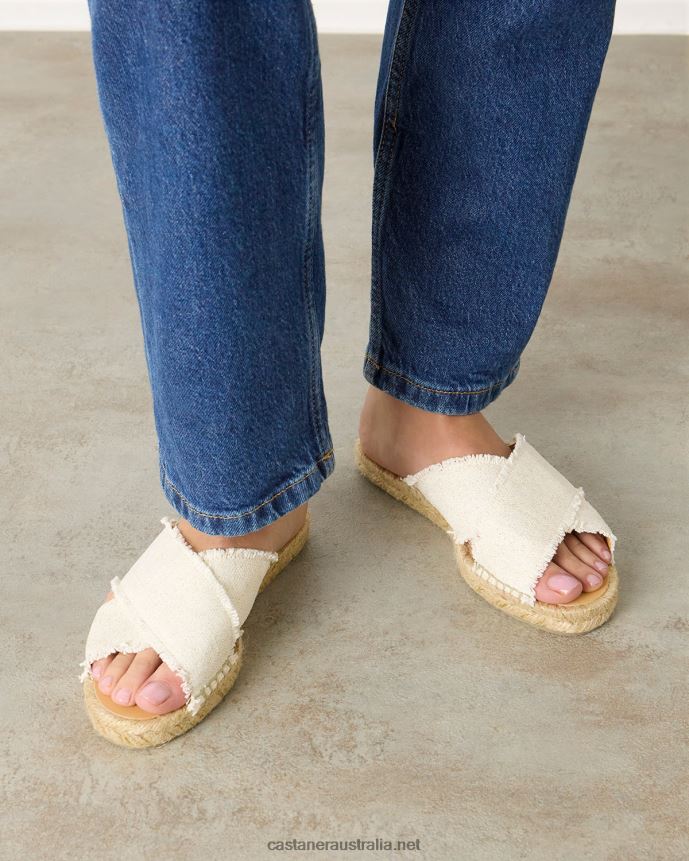 Castaner Women PALMERA/032 L4V4PN177 WHITE/GOLD