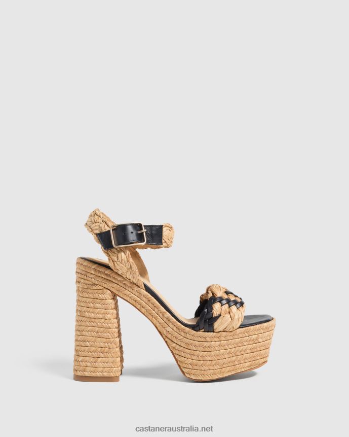 Castaner Women AGNES/133 L4V4PN195 NATURAL/BLACK