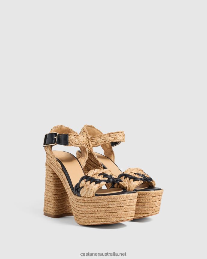 Castaner Women AGNES/133 L4V4PN195 NATURAL/BLACK