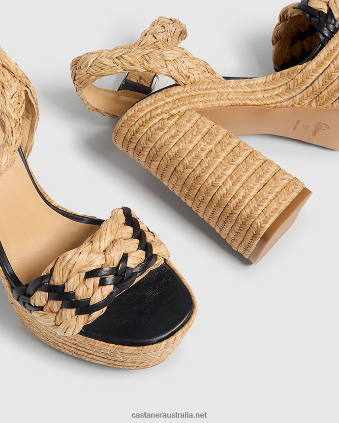 Castaner Women AGNES/133 L4V4PN195 NATURAL/BLACK