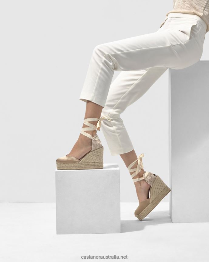 Castaner Women CHIARA/8ED/006 L4V4PN275 CHAMPAGNE