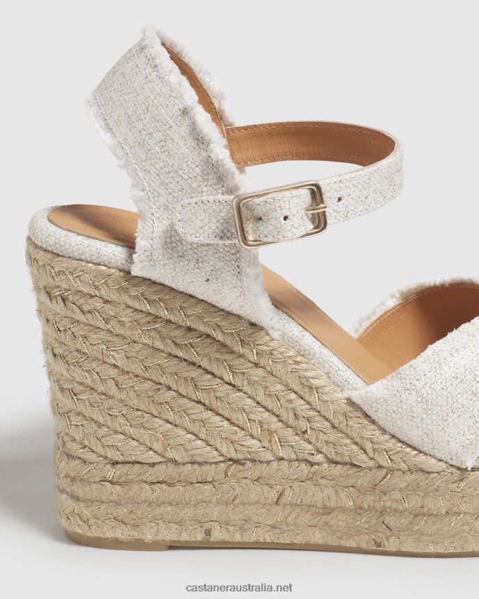 Castaner Women BROMELIA/8ED/032 L4V4PN351 WHITE/GOLD