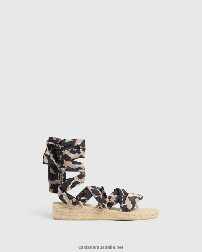 Castaner Women PALOMA DVF/2/155 L4V4PN365 NATURAL/BLACK