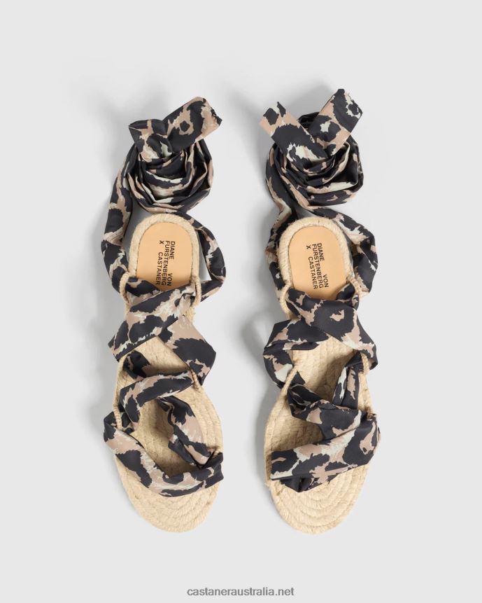 Castaner Women PALOMA DVF/2/155 L4V4PN365 NATURAL/BLACK